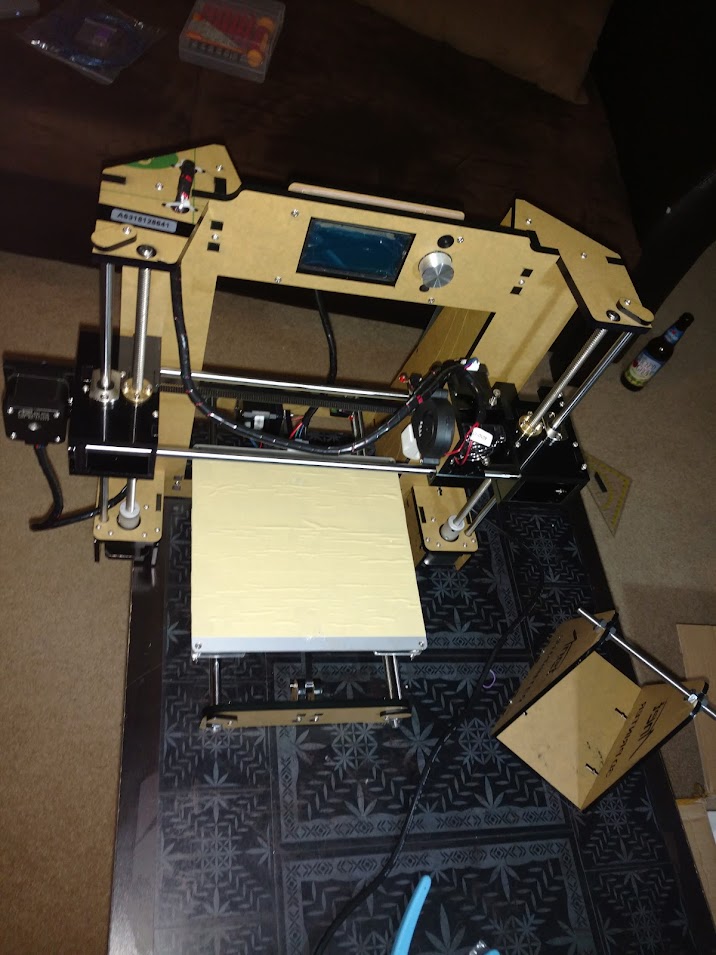 Figure 3: 3D printer - Stage 3 - January 2017